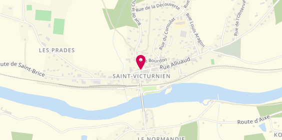 Plan de Taxis Lacere, 66 Rue Alluaud, 87420 Saint-Victurnien