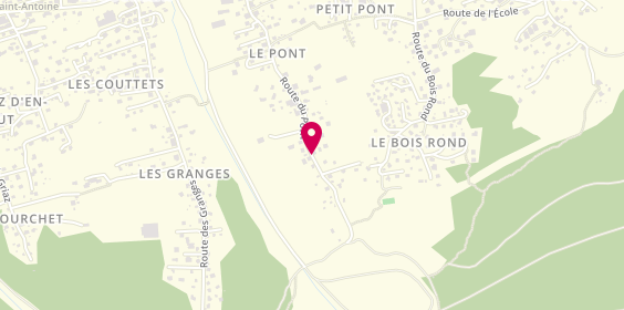 Plan de Aéroports Chamonix Taxi, 503 Route Pont, 74310 Les Houches