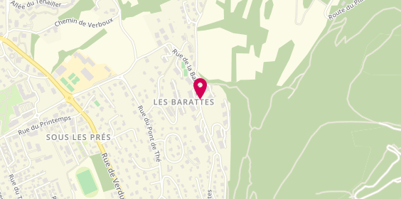 Plan de Alex Taxi - Barallaz, 19 Rue Barallaz, 74940 Annecy-le-Vieux