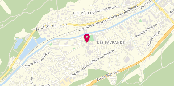 Plan de Taxi Abac Gopee, 119 Chemin Stade, 74400 Chamonix-Mont-Blanc