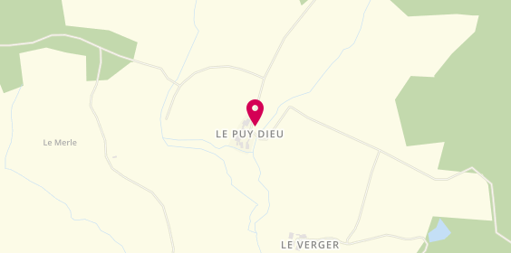 Plan de Allo Taxi Phillipe, Puy Dieu, 87510 Peyrilhac