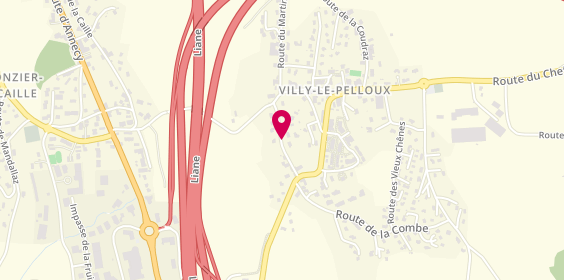 Plan de Epagny Taxi, Chez Cartier, 74350 Villy-le-Pelloux