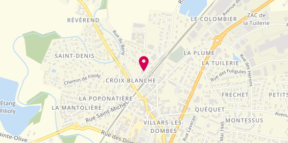 Plan de Ambulances Taxis Montpensier, 119 Rue Bresse, 01330 Villars-les-Dombes