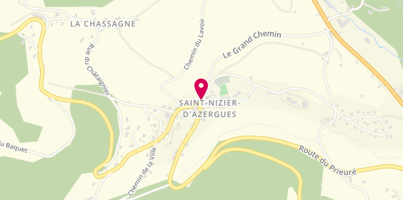 Plan de Reynaud Thierry, Le Brie, 69870 Saint-Nizier-d'Azergues