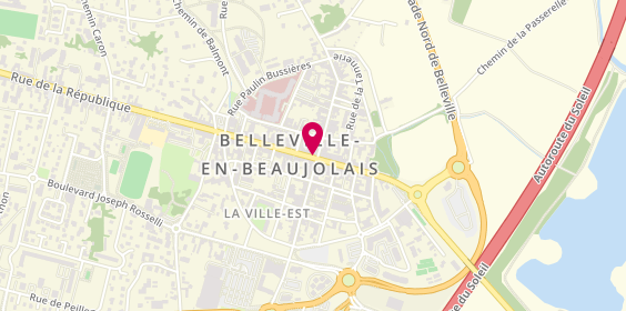 Plan de Taxis d'Ain Thoissey, 1 Rue Joseph Pillard, 69220 Belleville