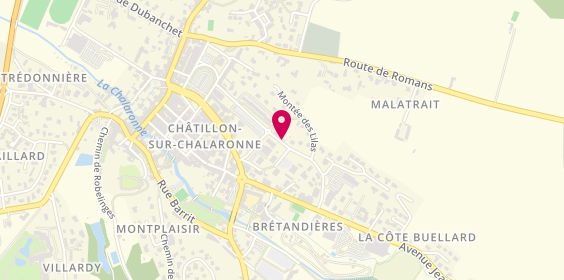 Plan de Ambulances Taxis Montpensier, 285 Avenue Raymond Sarbach, 01400 Châtillon-sur-Chalaronne