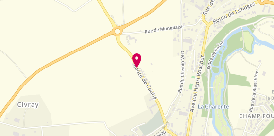 Plan de Ambulances Sud Vienne, Route Poitiers, 86400 Civray
