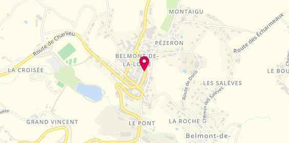 Plan de Vallas Géraldine, Rue Centrale, 42670 Belmont-de-la-Loire