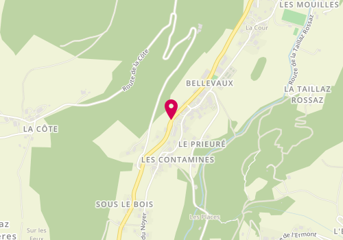 Plan de Taxi du Brevon, Les Contamines, 74470 Bellevaux