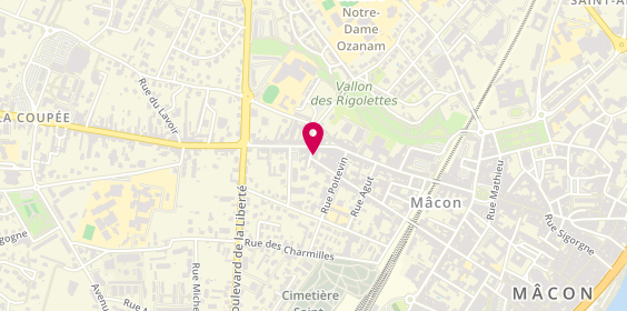 Plan de Miguel Taxi, 79 Rue Lacretelle, 71000 Mâcon