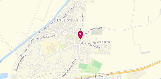 Plan de Guillon Ragot Sophie, 1 Rue Eglise, 85770 L'Île-d'Elle