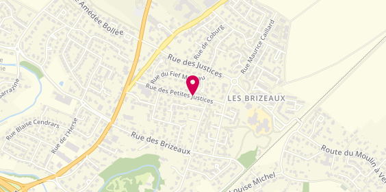 Plan de Allo Taxi Chauray Bessines, 9 Rue Petite Justices, 79000 Niort