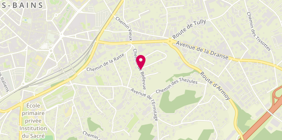 Plan de Accueil Croix de Savoie Taxi, 23 Avenue de la Dent d'Oche, 74200 Thonon-les-Bains
