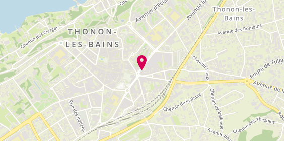 Plan de Taxis Le Novel, 11 Avenue Jules Ferry, 74200 Thonon-les-Bains