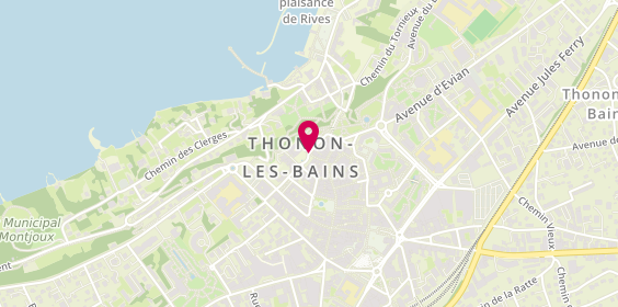 Plan de Didier Taxi, Les Helianthes 9 Rue Tréflons, 74200 Thonon-les-Bains