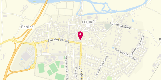 Plan de Sabourin Colette, 540 Rue Garennes, 79410 Échiré