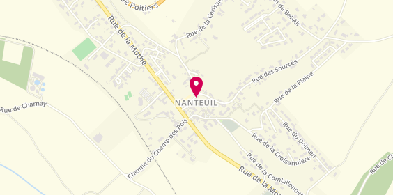 Plan de Taxi Nanteuillais, 12 Bis Rue Ecoles, 79400 Nanteuil