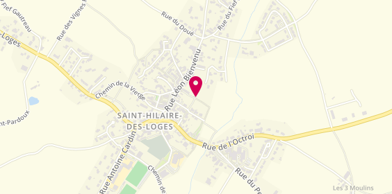 Plan de Ambulance Thomas Francoise, 2 Bis Rle de la Poste, 85240 Saint-Hilaire-des-Loges