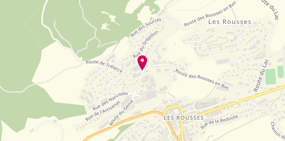 Plan de Berthet Jean-Claude, 364 Route Génie, 39220 Les Rousses