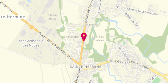 Plan de Ambulance de Ste Hermine Poupeau Poupet, 49 Route de Nantes, 85210 Sainte-Hermine