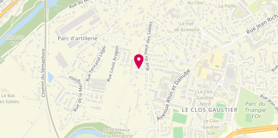 Plan de Gougeon Ludovic, 9 Rue du Cherche Midi, 86000 Poitiers
