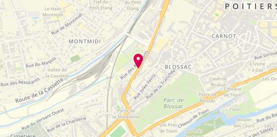Plan de Taxi SL, 85 Boulevard Pont Achard, 86000 Poitiers