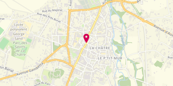 Plan de Taxi Gateau, Route Montlucon Pendus, 36400 La Châtre