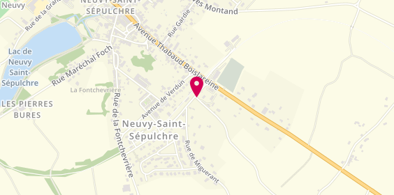 Plan de Ambulance Leblanc, 4 Avenue Flandres Dunkerque, 36230 Neuvy-Saint-Sépulchre