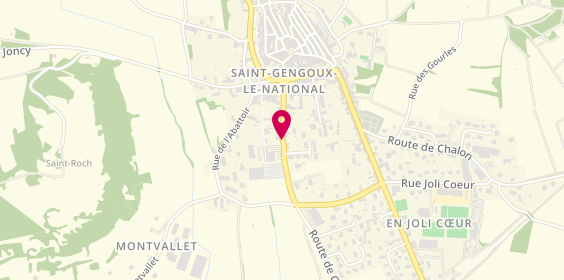 Plan de Limoges Veronique, Rue Tanneries, 71460 Saint-Gengoux-le-National