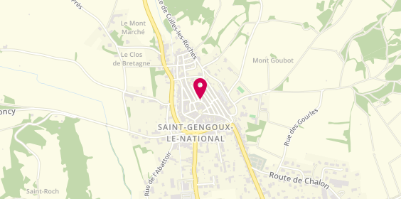 Plan de Taxi Véronique, Rue Nathalie Blanchet, 71460 Saint-Gengoux-le-National