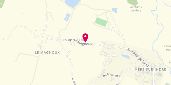 Plan de Deloup Claudette, 2 Route Magnoux, 36230 Mers-sur-Indre