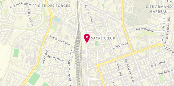 Plan de Taxis-Station, Boulevard Louis Blanc, 85000 La Roche-sur-Yon
