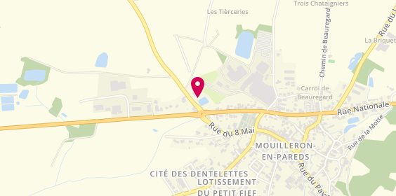 Plan de Ambulances et funéraires Savary -Veneau, 2 Zi de Grenouillet, 85390 Mouilleron-en-Pareds