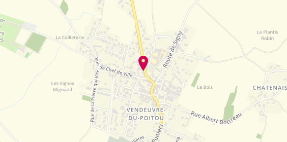 Plan de Taxis Lasnier, 15 Route Lencloitre, 86380 Vendeuvre-du-Poitou