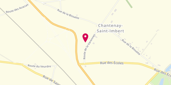 Plan de Taxi du Chantenois, Le Mont Crot, 58240 Chantenay-Saint-Imbert