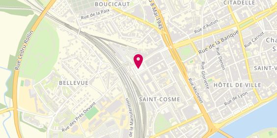 Plan de Taxis, Place Gare, 71100 Chalon-sur-Saône