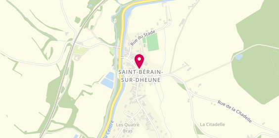 Plan de Camus Colette, Taxi St Berain 10 Ter Route Canal, 71510 Saint-Bérain-sur-Dheune