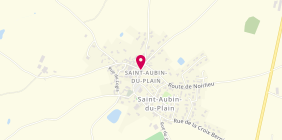 Plan de Taxi Gatard, La Maltière, 79300 Saint-Aubin-du-Plain