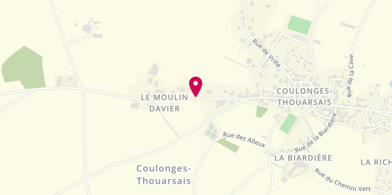 Plan de Grolleau Marie-Christine, 3 Rue Chapelle Gaudin, 79330 Coulonges-Thouarsais