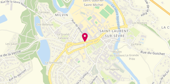 Plan de Ambulance de la Sevre-Valain, 59 Rue Calvaire, 85290 Saint-Laurent-sur-Sèvre