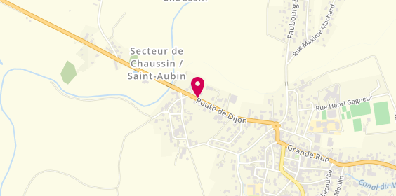 Plan de Masuyer Jacky, 22 Route Dijon, 39120 Chaussin
