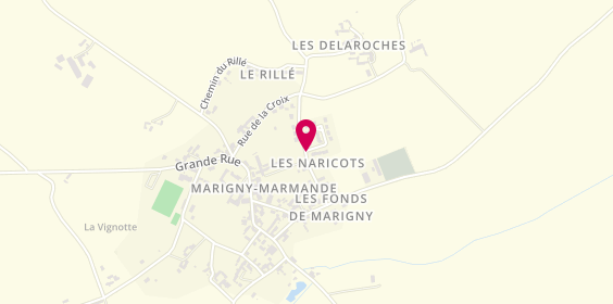 Plan de Jarnot Antoine, 1 Rue Ecoles, 37120 Marigny-Marmande