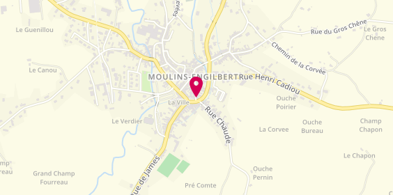 Plan de Taxi Accord, 4 Place Boucaumont, 58290 Moulins-Engilbert