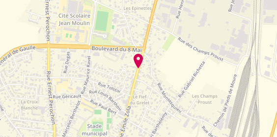 Plan de Taxi ART, 89 Avenue Emile Zola, 79100 Thouars