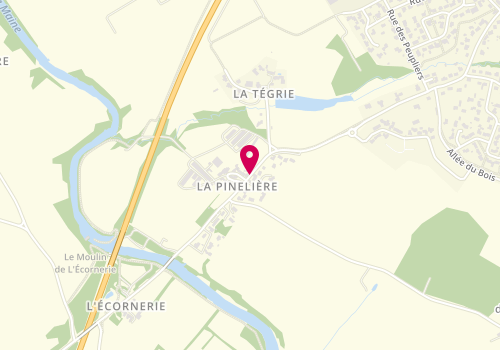 Plan de Taxi Loulaysien, La Pinelière, 85600 Saint-Hilaire-de-Loulay