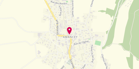 Plan de Ambulances Amancey, Zone Industrielle, le Grand Bois, 25330 Amancey