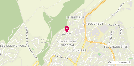 Plan de Taxis Vieille, 16 Rue Bois Soleil, 25500 Morteau