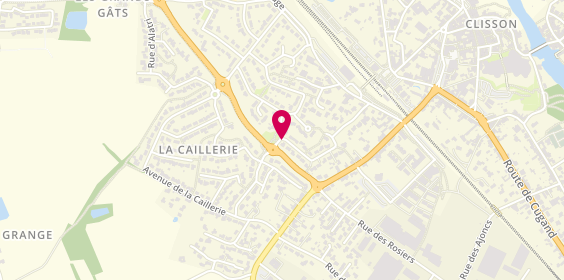 Plan de Ambulance Agréée S. Graton, 2 Rue Charmes, 44190 Clisson