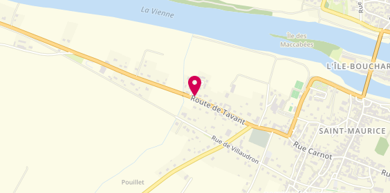 Plan de Andrieu Roger, 2 Route Tavant, 37220 L'Île-Bouchard