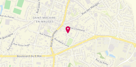 Plan de Bousseau Christian, 43 Rue Dames, 49450 Saint-Macaire-en-Mauges